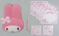 My Melody Letter Set "My Melody" Happy Set