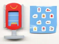 ハッピーセット おもちゃディスプレイ 「ミニチュアマクドナルド 第1弾」 ハッピーセット
