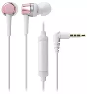 Audio-technica Inner-ear Headphones for Smartphones (Pink) [ATH-CKR30iS-PK]