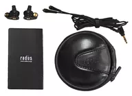 RADIUS Equipped with DDM System Earphone Dobrubenny Melo Trower (Noir) [HP-TWF31K]