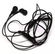 ラディウス Lightning直結 カナル型インナーイヤホン PURE Flat (ブラック) [HP-N100LK]