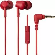 Audio-technica wired Canal with earphone-microphone (red) [ATH-CK350XiS RD]