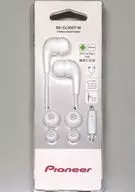 パイオニア 密閉型インナーイヤーヘッドホン (ホワイト) [SE-CL502T-W]