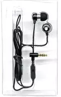 Sanwa Supply Stereo Earphone with Wired Microphone (Black) [MM-HS704BK]