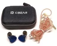 KBEAR 有線イヤホン robin 青雀 (マイク付モデル/ブルー)