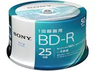 Sony Video用蓝光光盘1次录像用BD-R25GB50PA CK[50BNR1VJPP4]