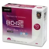HI DISC BD-RE重复录像2倍速25 GB 10张薄型盒装[HDVBE25NP10SC]