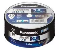Panasonic Recording BD-R Tough Coat 25 GB30 Pack [LM-BRS25LT30]