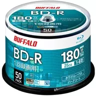 BUFFALO 録画用BD-R 25GB 50枚パック [RO-BR25V-050PW/N]