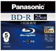Paquete de 5 hojas BD-R 25 GB [LM-BR25LH5] para la grabación de Panasonic