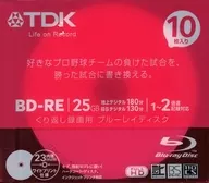 TDK Recordable BD-RE25GB 2xspeed 10-Disc Pack [BEV25PWA10UB]
