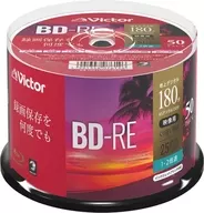BD-RE25GB 2x-speed 50-pack for JVC recording [VBE130NP50SJ1]