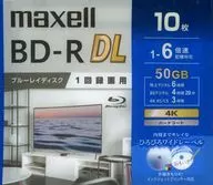マクセル 録画用BD-R DL 50GB 6倍速 10枚パック [BRV50WPG.10S]