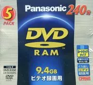 録画用DVD-RAM 9.4GB 5PACK カードリッジタイプ [LM-AD240P5]