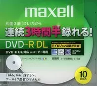 録画用DVD-R DL 8.5GB 10PACK [DRD215WPB.10S]