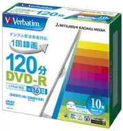 三菱 録画用DVD-R Verbatim 4.7GB 10枚パック [VHR12JP10V1]