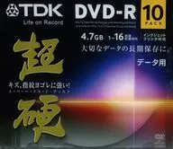TDK データ用DVD-R 超硬 4.7GB 10枚パック [DR47HCPWC10A]