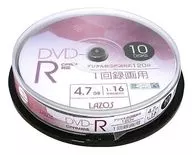 リーダーメディアテクノ 録画用DVD-R 4.7GB 10枚パック[L-CP10P]