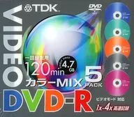 TDK 録画用DVD-R 4.7GB 5枚パック [DVD-R120X5MF]