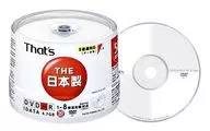 太陽誘電 データ用DVD-R 4.7GB 50枚パック [DR-47WTY50BA]