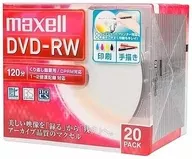 maxell 録画用DVD-RW (1～2X対応) DW120WPA.20S (DVD-RW 2倍速 20枚組) [DW120WPA.20S]