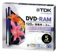TDK Recording DVD-RAM 3 x 4.7 gb 5-Pack [DRAM120DPB5U]