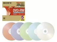 ソニー 録画用DVD-RW 4.7GB 5枚パック[5DMW12HPXS]