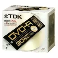 TDK Recordable DVD-R 4.7 gb 8 x 20 Disc Pack [DVD-R120PGX20U]