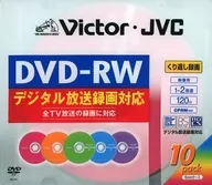 JVC Recordable DVD-RW 4.7 gb 2 x 10 Disc Pack [VD-W120PX10]