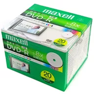日立マクセル 録画用DVD-R 4.7GB 120分 8倍速 20枚パック [DR120WPB.S1P20SA]