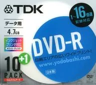 TDK データ用DVD-R 4.7GB 16倍速 11枚パック [DVD-R47PWDX11T-Y]