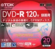 TDK 録画用DVD-R 4.7GB 120分 8倍速 20枚パック [DR120DPWB20MY]