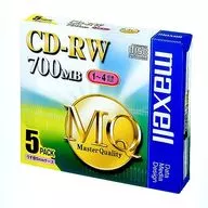 データ用CD-RW 700MB 1-4倍速 5PACK [CDRW80MQ.S1P5S]