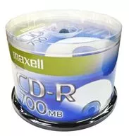 CD-R 700 mb 48 x 50 Pack For Maxell Data [CDR700S. PNW. 50 sp]