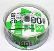 Digital Music CD-R 700 mb 80 min 40 x 20 pack [20CDRA80VX. WPSP]