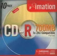 CD-R 700 MB 24 x Pacote de 10 folhas para dados de animação [CDR80Z BGEX10F]