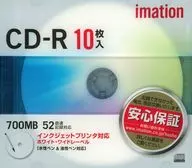 イメーション データ用CD-R 700MB 52倍速 10枚パック [CDR80PWB10P]