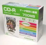 HI-DISC データ用 CD-R 700MB 一回記録用 プリンタブル 52倍速 10枚 [HDCR80GP10SC]