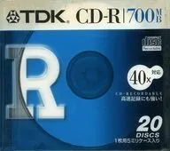 TDK データ用CD-R 700MB 40倍速 20枚パック [CD-R80TFX20S]