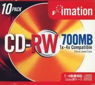 イメーション データ用CD-RW 700MB 4倍速 10枚パック [CDRW80AX10S]