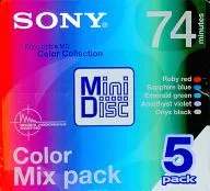 録音用ミニディスク Color Mix Pack 74分 5PACK [5MDW74CRX]