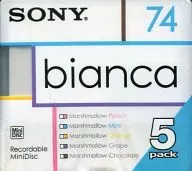 録音用ミニディスク bianca 74分 5PACK [5MDW74BAA]