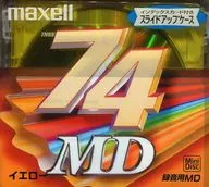 日立マクセル 録音用MD 74分 (イエロー) [MD-74YEE]