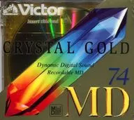 日本ビクター 録音用MD 74分 (クリスタルゴールド) [MD-74EG]