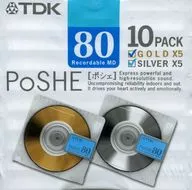 TDK 録音用ミニディスク PoSHE 80分 10枚パック [MD-PSE80MX10N]