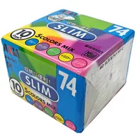 AXIA 録音用MD SLIM 5COLORS MIX 74分 10枚パック [MDSLBM74×10PC]