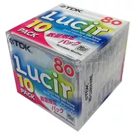 用于TDK录音的迷你光盘Lucir80分钟10张包装[MD-LU80X10NL]