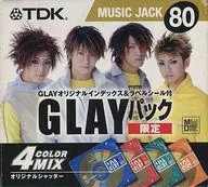 TDK 録音用ミニディスク 80分 4GLAYパック[MD-MJ80MX4N-GL]