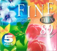 TDK 録音用ミニディスク 80分 FINE mix 5枚パック [MD-FN80MX5] 