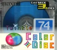 日立マクセル 録音用ミニディスク color disc 74分 3枚パック [TMD-74MIXF.3P]